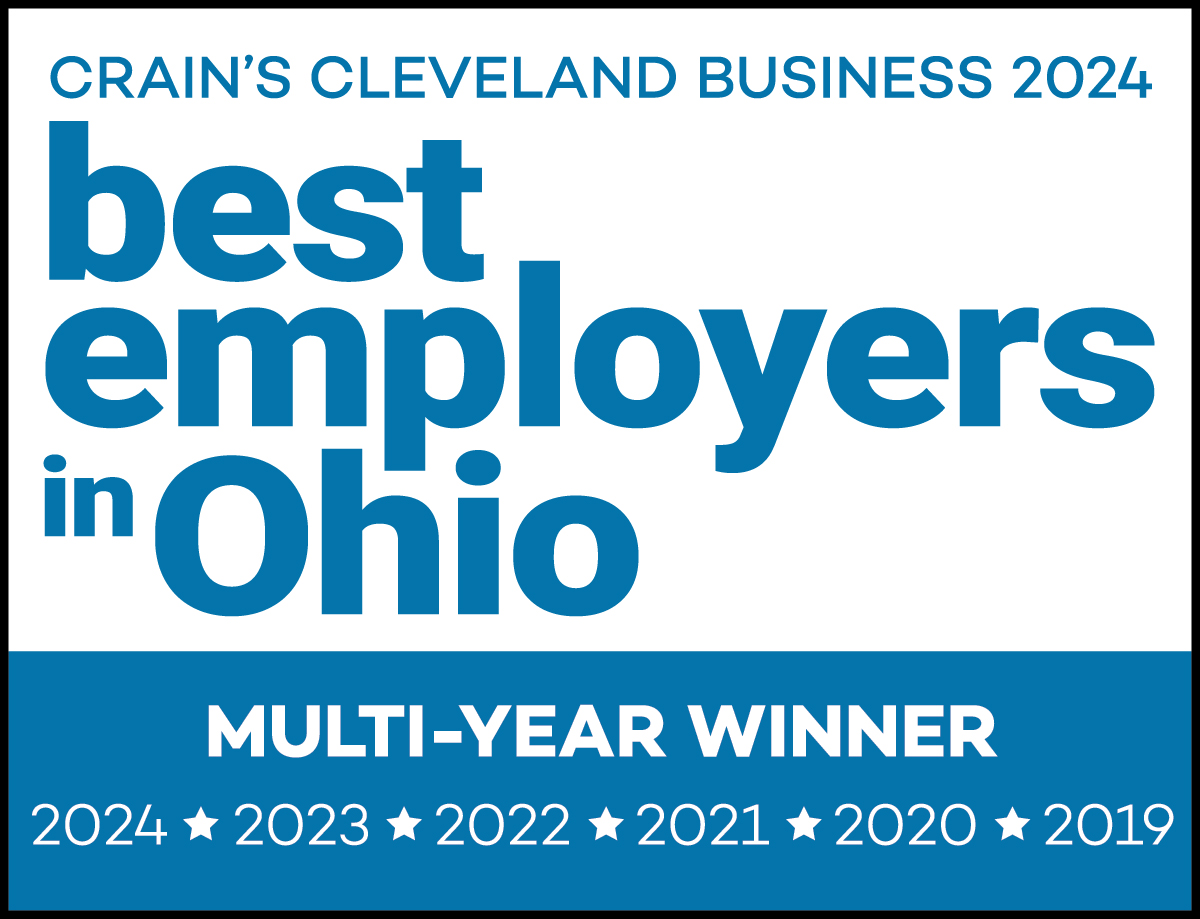 Crain's Cleveland Business 2024 Best Employers in Ohio Multi-Year Winner logo